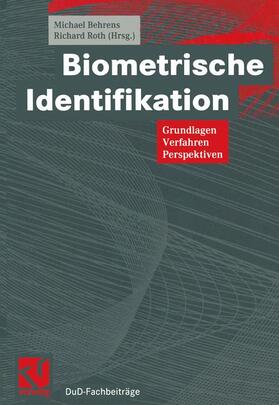 Michael / Roth | Biometrische Identifikation | Buch | 978-3-322-90844-5 | sack.de