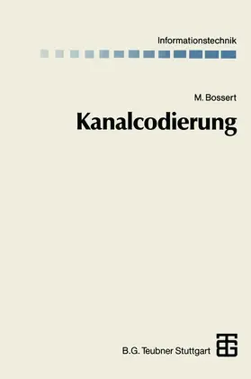 Bossert / Fliege |  Kanalcodierung | Buch |  Sack Fachmedien