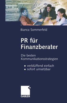 Sommerfeld |  PR für Finanzberater | Buch |  Sack Fachmedien