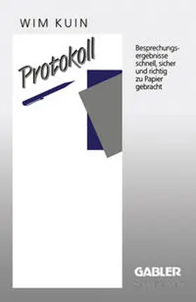 Kuin | Protokoll | E-Book | www.sack.de