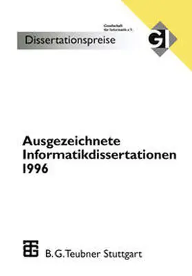 Bibel / Fiedler / Grass |  Ausgezeichnete Informatikdissertationen 1996 | eBook | Sack Fachmedien