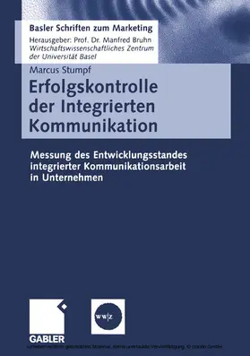 Stumpf |  Erfolgskontrolle der Integrierten Kommunikation | eBook | Sack Fachmedien