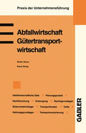 König |  Abfallwirtschaft. Gütertransportwirtschaft | eBook | Sack Fachmedien