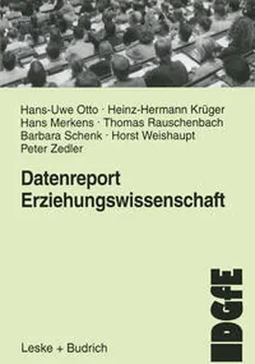 Otto / Krüger / Merkens |  Datenreport Erziehungswissenschaft | eBook | Sack Fachmedien