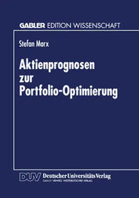  Aktienprognosen zur Portfolio-Optimierung | eBook | Sack Fachmedien