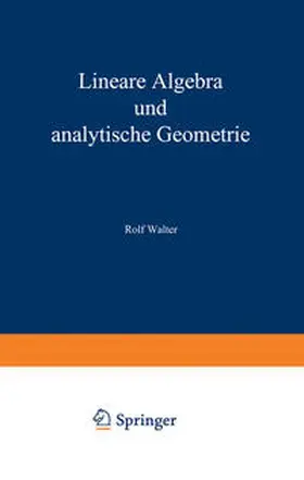 Walter | Lineare Algebra und analytische Geometrie | E-Book | www.sack.de