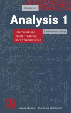 Forster |  Analysis 1 | eBook | Sack Fachmedien