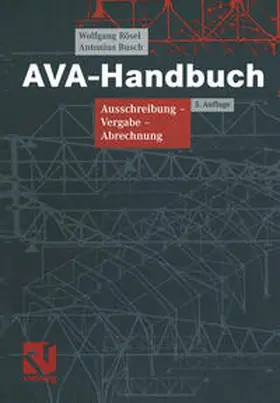 Rösel / Busch |  AVA-Handbuch | eBook | Sack Fachmedien