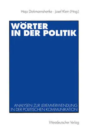 Diekmannshenke / Klein |  Wörter in der Politik | eBook | Sack Fachmedien