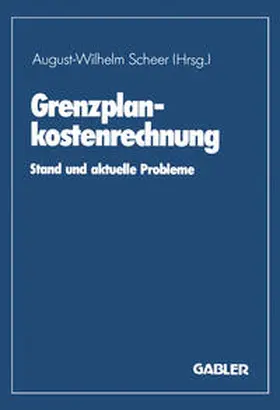 Scheer | Grenzplankostenrechnung | E-Book | www.sack.de