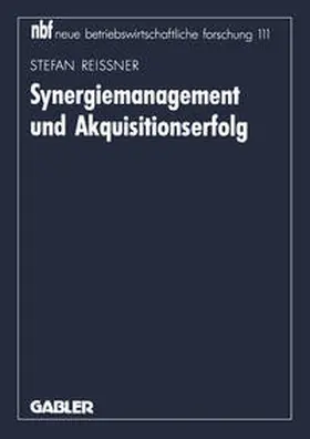 Reissner | Synergiemanagement und Akquisitionserfolg | E-Book | www.sack.de