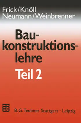 Frick / Knöll / Neumann |  Baukonstruktionslehre | eBook | Sack Fachmedien