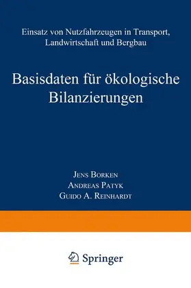 Borken / Reinhardt / Patyk |  Basisdaten für ökologische Bilanzierungen | Buch |  Sack Fachmedien