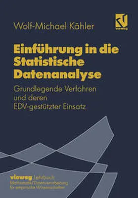 Kähler |  Einführung in die Statistische Datenanalyse | eBook | Sack Fachmedien