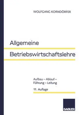  Allgemeine Betriebswirtschaftslehre | eBook | Sack Fachmedien