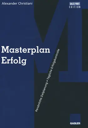 Christiani |  Masterplan Erfolg | Buch |  Sack Fachmedien