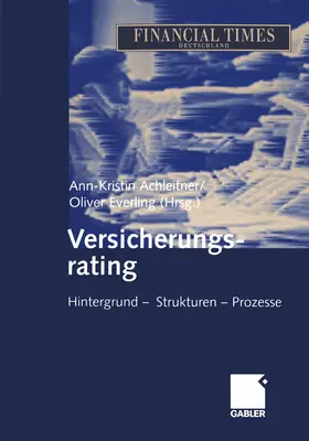 Achleitner / Everling |  Versicherungsrating | Buch |  Sack Fachmedien