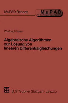 Algebraische Algorithmen zur Lösung von linearen Differentialgleichungen | E-Book | www.sack.de