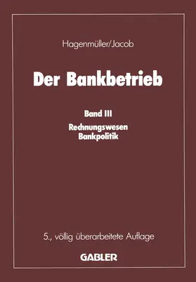 Jacob |  Der Bankbetrieb | Buch |  Sack Fachmedien