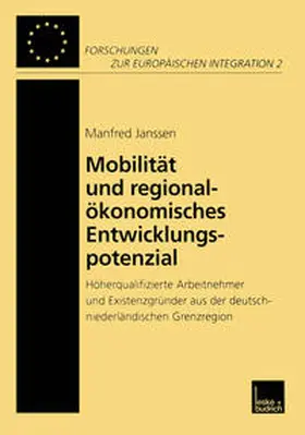 Janssen |  Mobilität und regionalökonomisches Entwicklungspotenzial | eBook | Sack Fachmedien