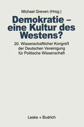 Greven |  Demokratie - eine Kultur des Westens? | eBook | Sack Fachmedien