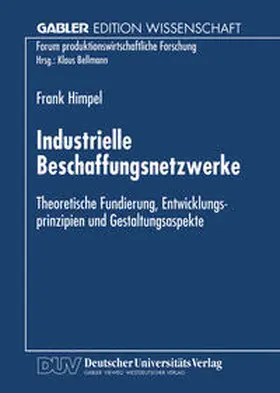  Industrielle Beschaffungsnetzwerke | eBook | Sack Fachmedien