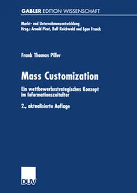 Piller |  Mass Customization | eBook | Sack Fachmedien