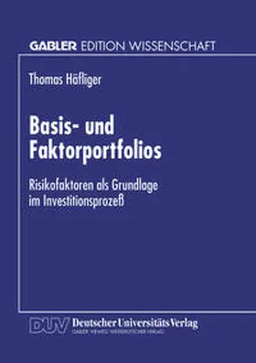 Basis- und Faktorportfolios | E-Book | www.sack.de