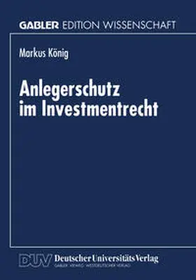 Anlegerschutz im Investmentrecht | E-Book | www.sack.de
