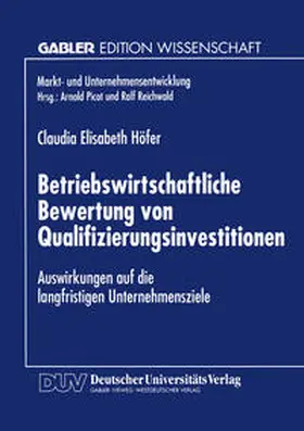 Betriebswirtschaftliche Bewertung von Qualifizierungsinvestitionen | E-Book | www.sack.de