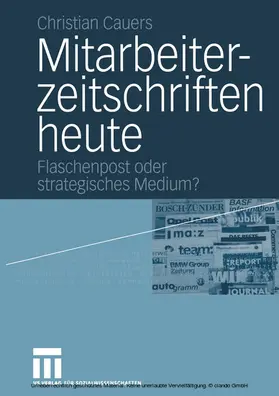 Cauers |  Mitarbeiterzeitschriften heute | eBook | Sack Fachmedien