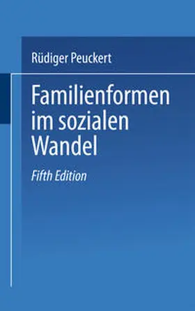 Peuckert |  Familienformen im sozialen Wandel | eBook | Sack Fachmedien