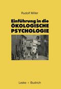 Miller |  Einführung in die Ökologische Psychologie | Buch |  Sack Fachmedien