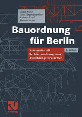 Wilke / Dageförde / Knuth |  Bauordnung für Berlin | eBook | Sack Fachmedien
