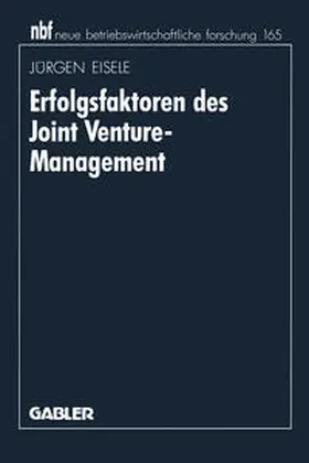 Eisele | Erfolgsfaktoren des Joint Venture-Management | E-Book | sack.de