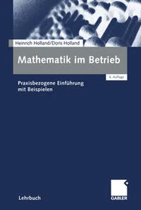 Holland |  Mathematik im Betrieb | eBook | Sack Fachmedien