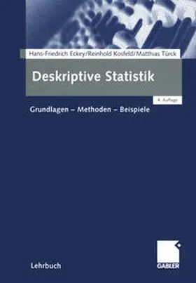 Eckey / Kosfeld / Türck |  Deskriptive Statistik | eBook | Sack Fachmedien