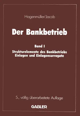 Jacob |  Der Bankbetrieb | Buch |  Sack Fachmedien
