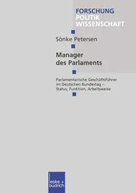 Petersen |  Manager des Parlaments | eBook | Sack Fachmedien