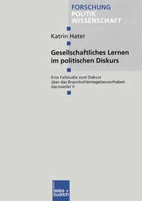 Hater |  Gesellschaftliches Lernen im politischen Diskurs | eBook | Sack Fachmedien