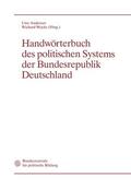 Woyke / Andersen |  Handwörterbuch des politischen Systems der Bundesrepublik Deutschland | Buch |  Sack Fachmedien