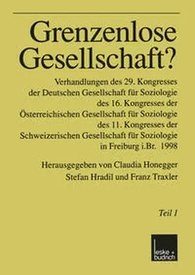 Honegger |  Grenzenlose Gesellschaft? | eBook | Sack Fachmedien