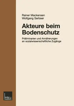 Mackensen / Serbser |  Akteure beim Bodenschutz | eBook | Sack Fachmedien