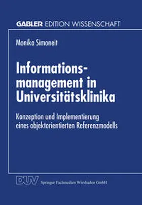 Informationsmanagement in Universitätsklinika | E-Book | www.sack.de
