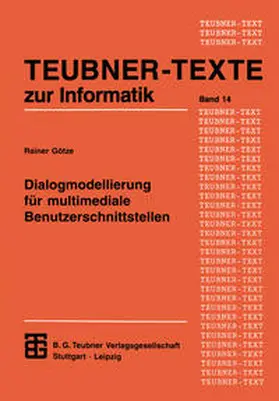  Dialogmodellierung für multimediale Benutzerschnittstellen | eBook | Sack Fachmedien