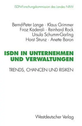 Grimmer / Kaderali / Rock |  ISDN in Unternehmen und Verwaltungen | eBook | Sack Fachmedien