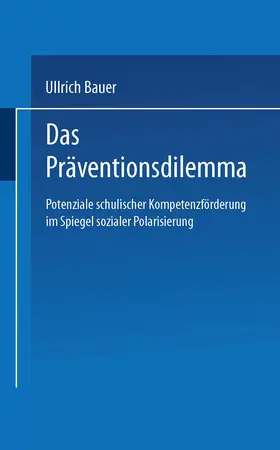 Ullrich |  Das Präventionsdilemma | eBook | Sack Fachmedien