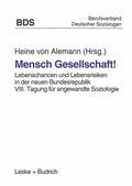 von Alemann |  Mensch Gesellschaft! | Buch |  Sack Fachmedien