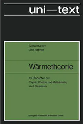 Adam / Hittmair |  Wärmetheorie | eBook | Sack Fachmedien