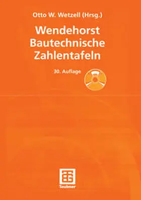 Wetzell |  Wendehorst Bautechnische Zahlentafeln | eBook | Sack Fachmedien